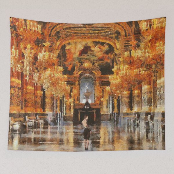 Item preview, Lady at the Opéra designed and sold by colorARTillery.