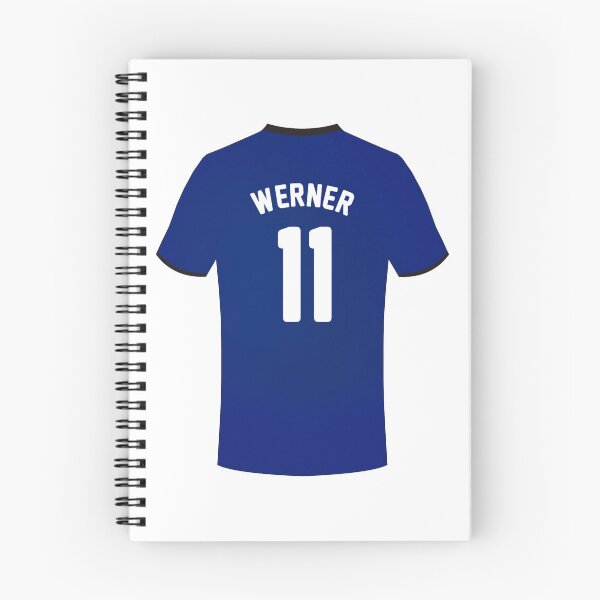 Item preview, Timo Werner Jersey Stickers designed and sold by Piqu89.