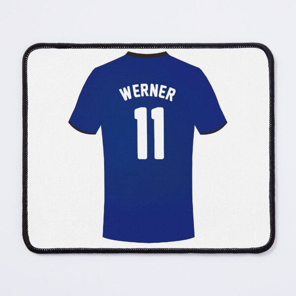Item preview, Timo Werner Jersey Stickers designed and sold by Piqu89.
