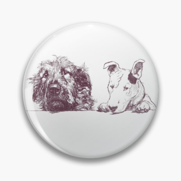 Item preview, Irish Wolfhound and Bull Terrier by Cecil Aldin designed and sold by ebrawne.