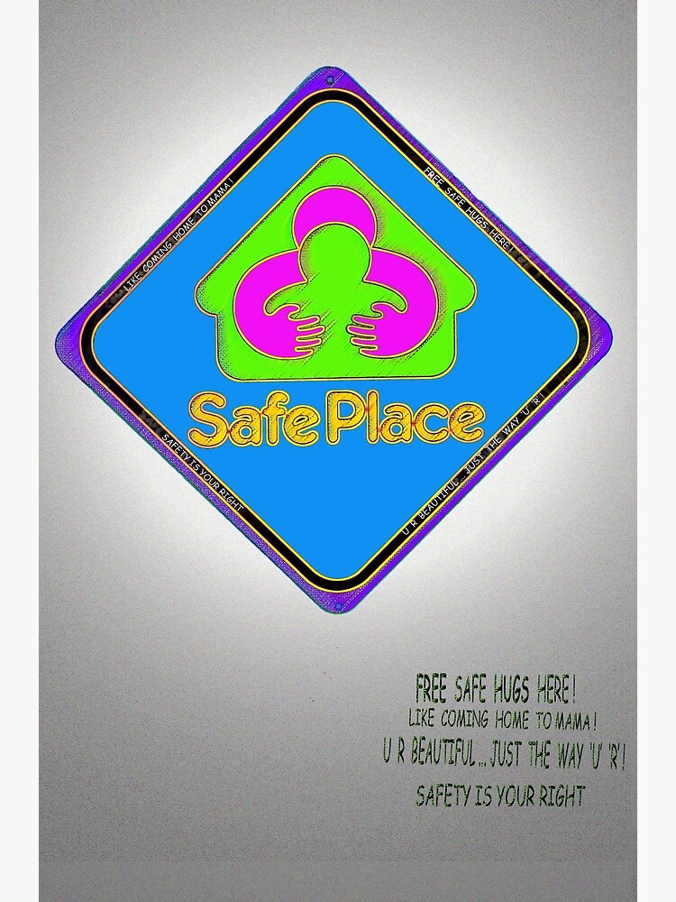 Safe place online symbol