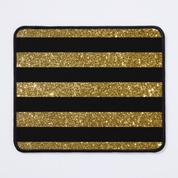 Item preview, Print ONLY - Black and Golden Vintage Large Stripes designed and sold by Gerson Ramos.