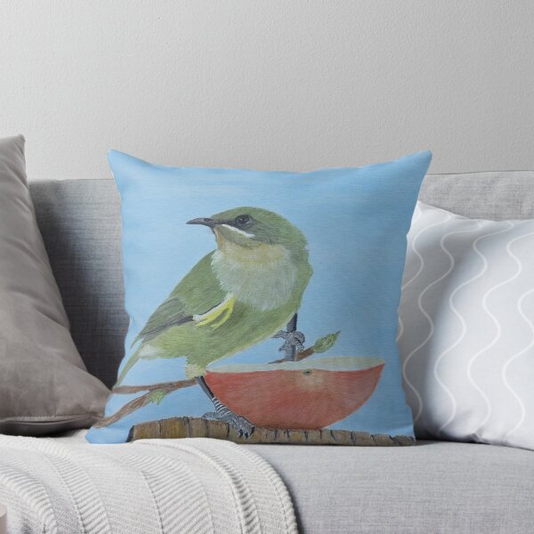 Item preview, Bellbird Oil Painiting - Southland New Zealand designed and sold by AndreaEL.