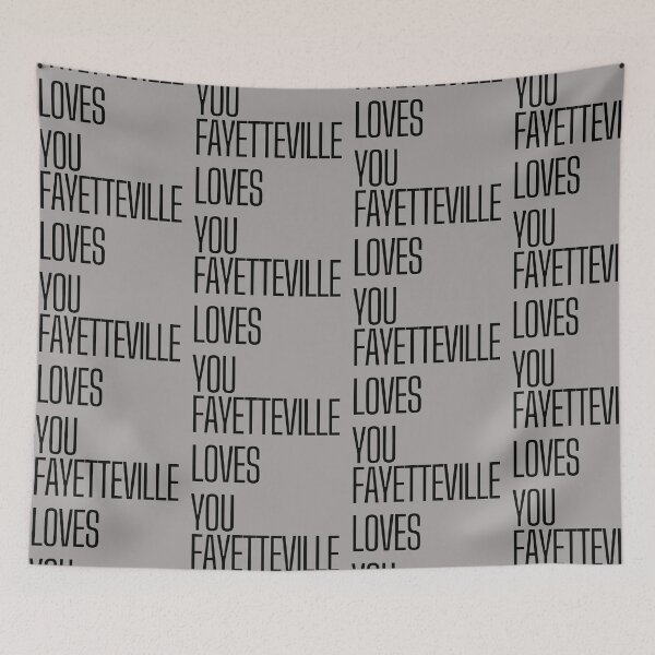 Item preview, Bold Fayetteville Loves You designed and sold by Pink Ribbon.
