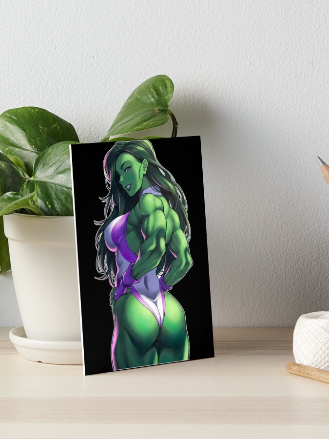 She-Hulk Sexy Girl Art Board Print for Sale by DonnellHoux