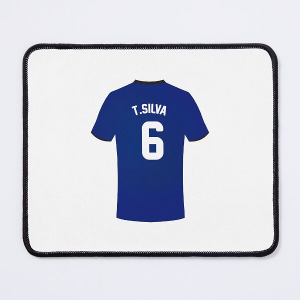Item preview, Thiago Silva Jersey Stickers designed and sold by Piqu89.
