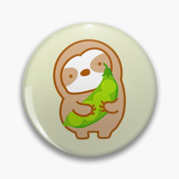 Item preview, Cute Green Peas Sloth  designed and sold by theslothinme.