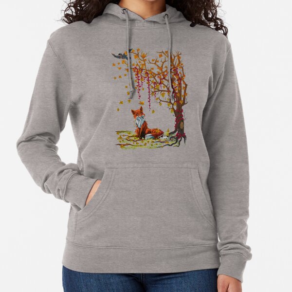 A Little Autumn Mood Lightweight Hoodie