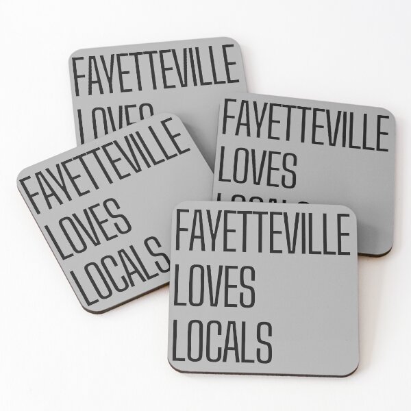 Item preview, Bold Fayetteville Loves Locals designed and sold by Pink Ribbon.