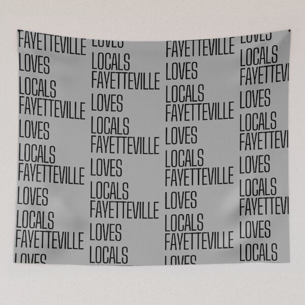 Item preview, Bold Fayetteville Loves Locals designed and sold by Pink Ribbon.