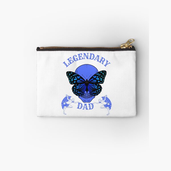 Item preview, LEGENDARY DAD blue skull-butterfly designed and sold by KS-Y.