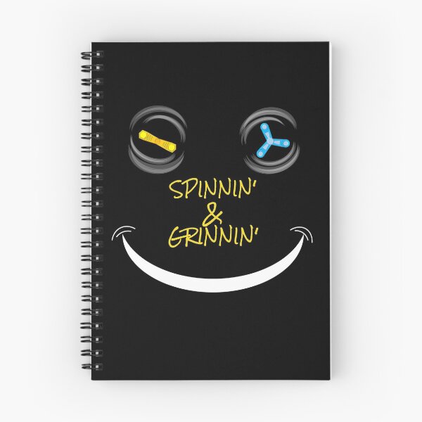 Item preview, Grinning and Spinning Spinner Fidget Design designed and sold by 198tees.