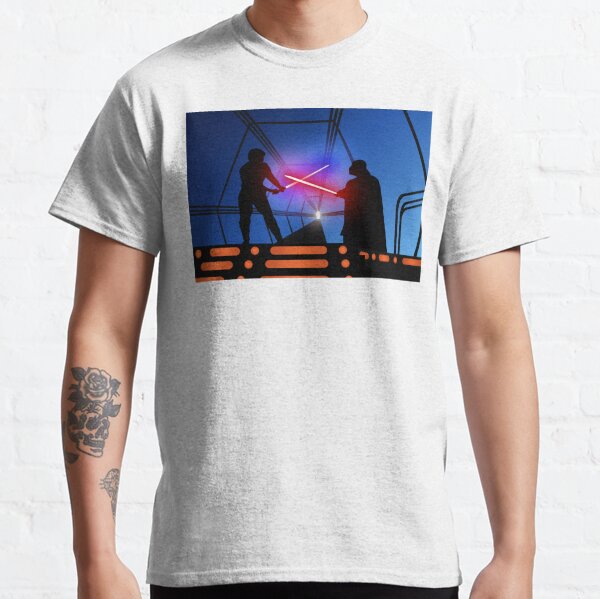 Luke vs Vader on Bespin   Classic T-Shirt