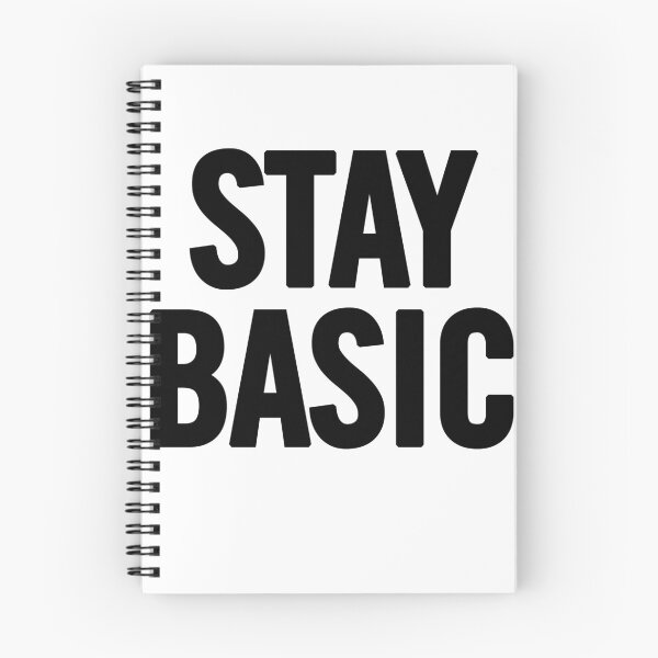 Item preview, Stay Basic (Black) designed and sold by sergiovarela.