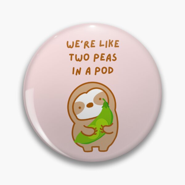 Item preview, We’re Like Two Peas In A Pod Sloth  designed and sold by theslothinme.