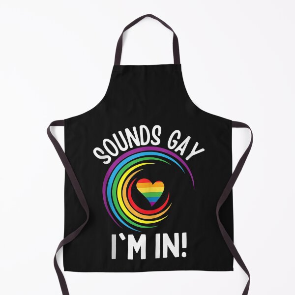 Item preview, Gay Pride Sounds Gay I'm In Men Women LGBT Rainbow T Shirt designed and sold by Dieter-Marshall.