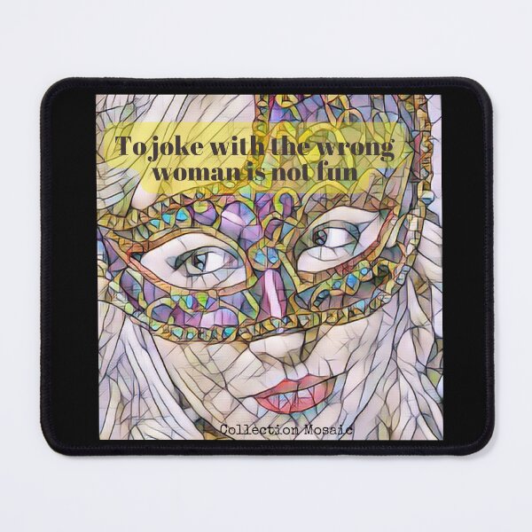 Item preview, 1. Joke with the wrong woman is not fun designed and sold by Narcisa22.
