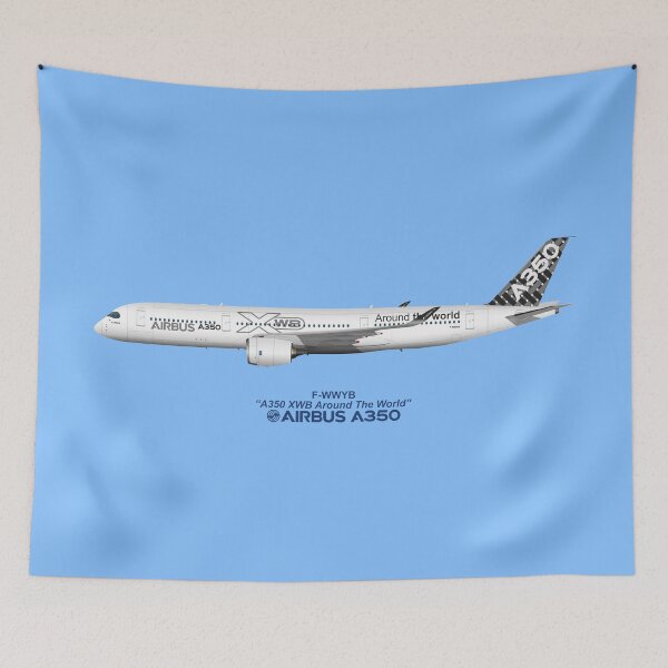 Item preview, Illustration of Airbus A350 F-WWYB designed and sold by Steve H Clark.