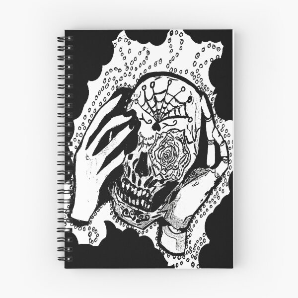 Item preview, Adorned Skull designed and sold by AnimeInkArt.