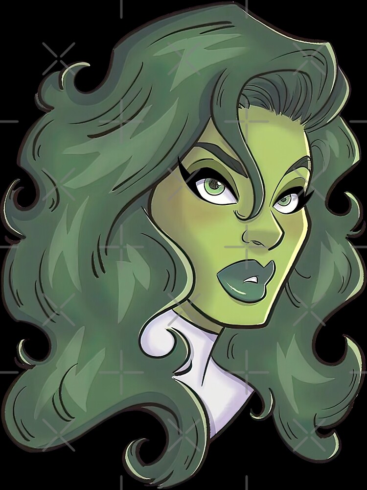 She-Hulk Sexy Girl Art Board Print for Sale by DonnellHoux