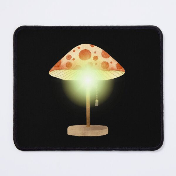 Item preview, Mushroom Lamp - Groovy 70s Shroom Light Stand designed and sold by SeasonsChange-.