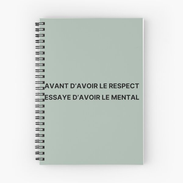 Item preview, Before you have respect, try to have the mind - Nekfeu   designed and sold by TeeWorldB1986.