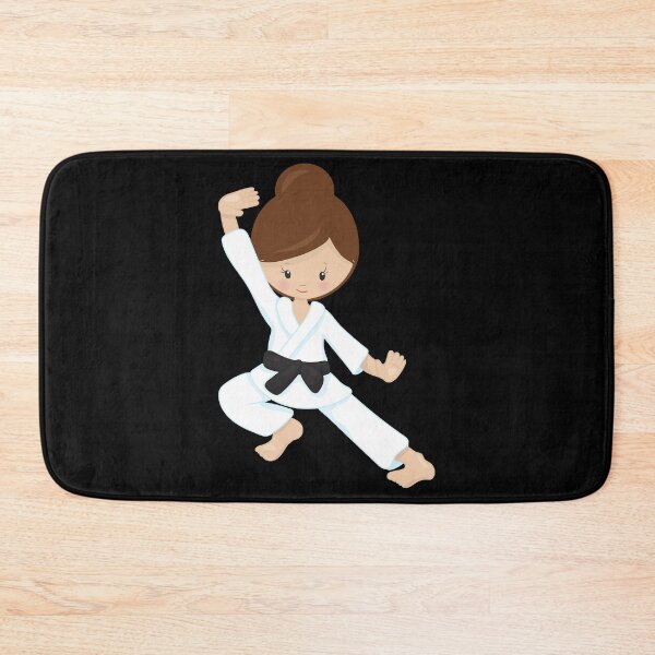 Item preview, Karate Girl Brown Hair designed and sold by DayanaLockman.