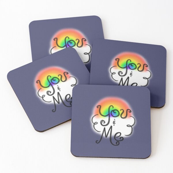 Item preview, You & Me Rainbow Pride Month designed and sold by HuiCreations.