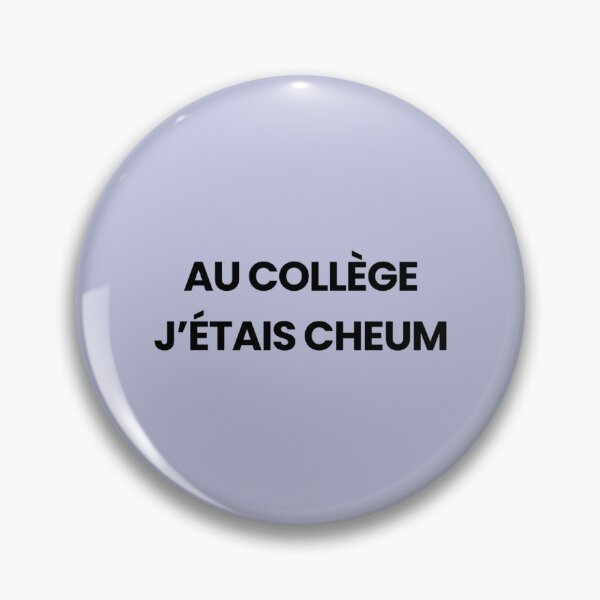 Item preview, In college I was cheum - Nekfeu   designed and sold by TeeWorldB1986.