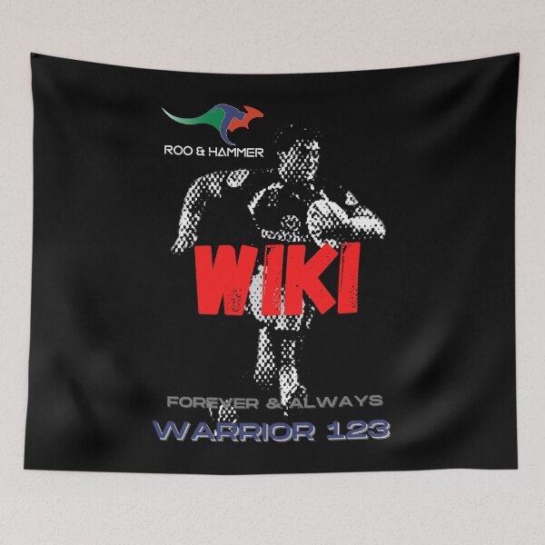Item preview, Rueben Wiki Forever & Always Warrior 123 Halftone Hero designed and sold by JESSICALMOORESs.
