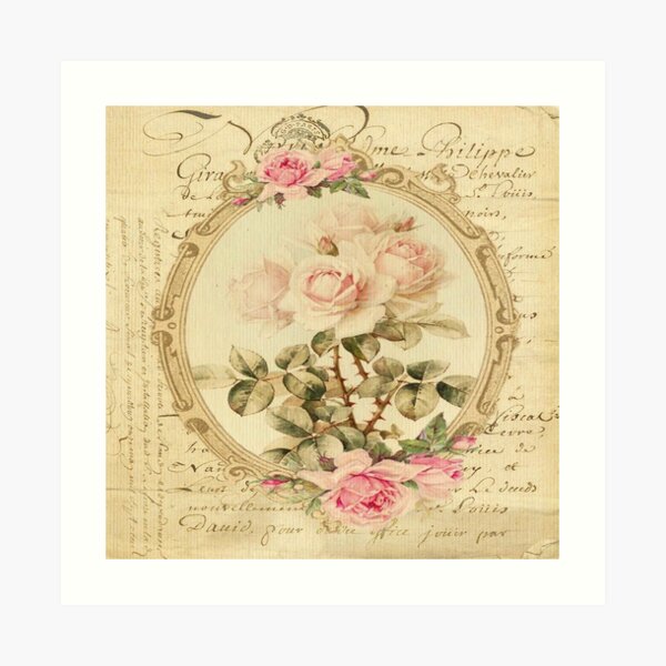 "beautiful shabby chic" Art Print for Sale by love999 Redbubble
