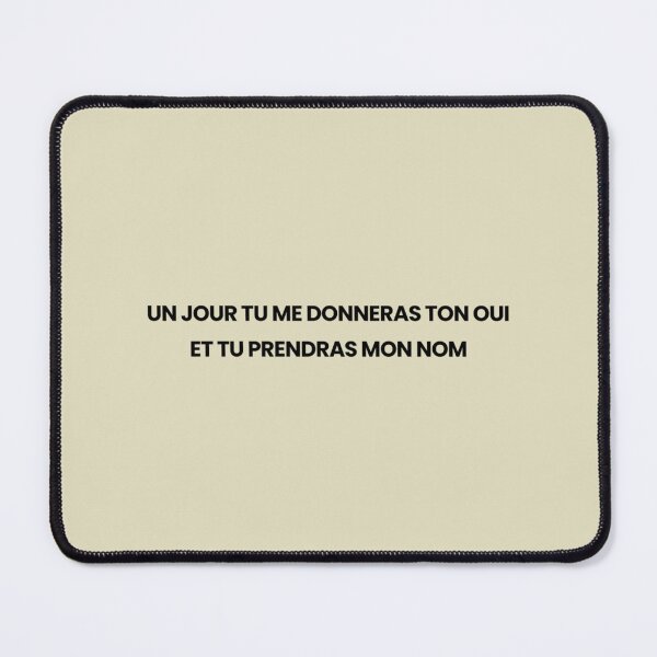 Item preview, One day you will give me your yes and you will take my name - Nekfeu   designed and sold by TeeWorldB1986.
