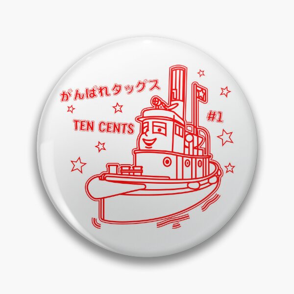 Item preview, がんばれタッグス (Ten Cents) designed and sold by WestieMerch.