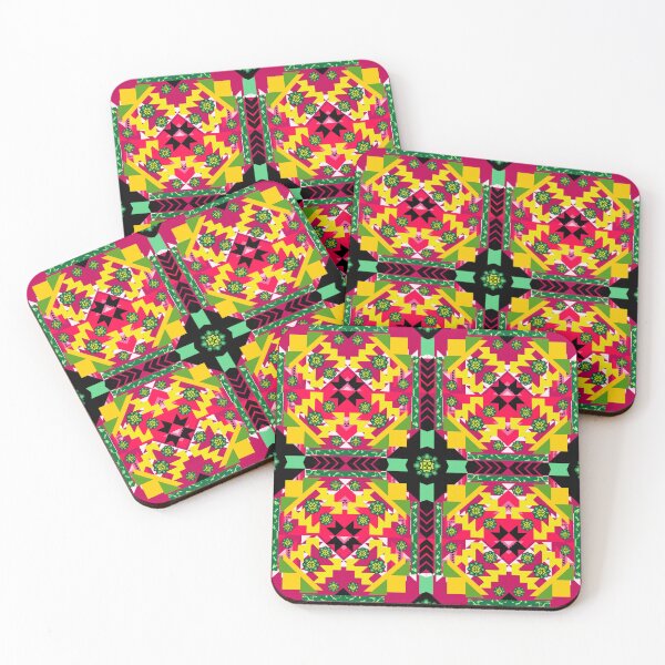 Item preview, Colorful Mandala Batik Design in Fabric Seamless Pattern designed and sold by MyMemoriesArts.