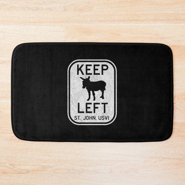 Item preview, Keep Left St John USVI Donkey Distressed designed and sold by AnhDuyshop.