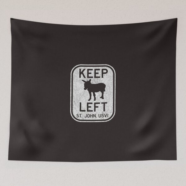 Item preview, Keep Left St John USVI Donkey Distressed Premium  designed and sold by AnhDuyshop.