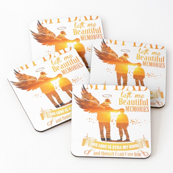 Item preview, My Dad Left me Beautiful Memories, For Loving & Missing Dad  designed and sold by ahlinolerh.