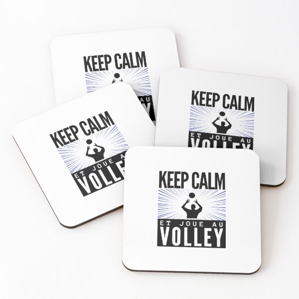 Item preview, Volleyball team - keep calm and play volleyball designed and sold by RomualdGR.