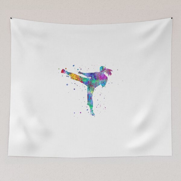 Item preview, Karate Fighter Girl designed and sold by DayanaLockman.