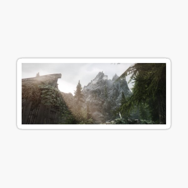 Skyrim Riverwood Sticker