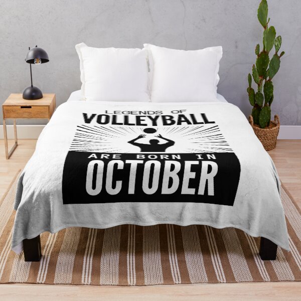 Item preview, Volleyball team - volleyball legends are born in October designed and sold by RomualdGR.