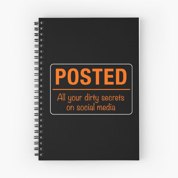 Item preview, Posted Social Media Warning Sign designed and sold by Clusterfudge.