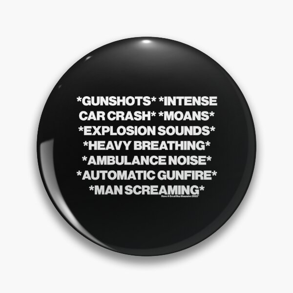 Item preview, Gunshots Intense Car Crash Moans Explosion Sounds Heavy Breathing Ambulance Noise designed and sold by JordanSSeay.