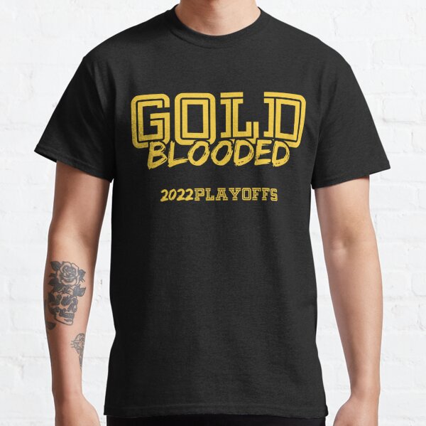 GSW Golden State Warriors 2022 NBA Finals Tee T-Shirt Gold Blooded NEW Size  XL