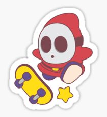 Pegatina MARIO SKATE - Shyguy