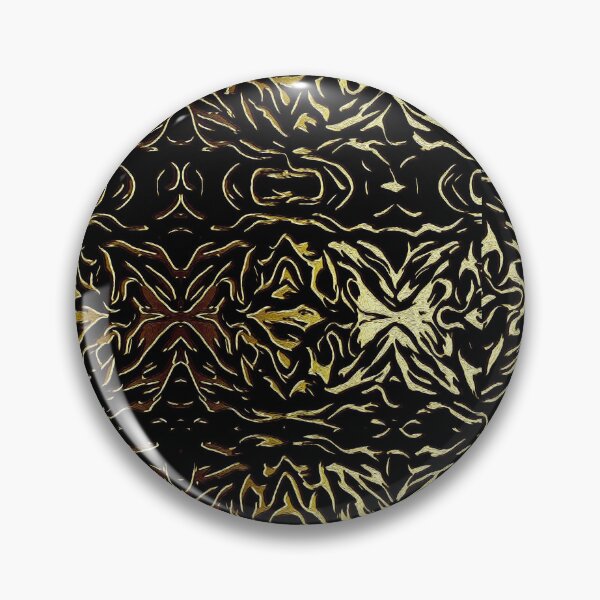Item preview, Black and Gold Botanical Lace designed and sold by fatenanwar.