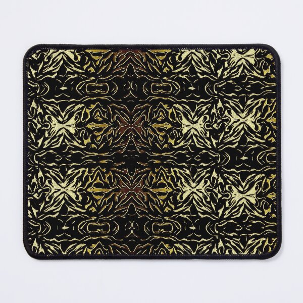 Item preview, Black and Gold Botanical Lace designed and sold by fatenanwar.