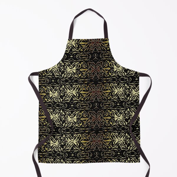 Item preview, Black and Gold Botanical Lace designed and sold by fatenanwar.