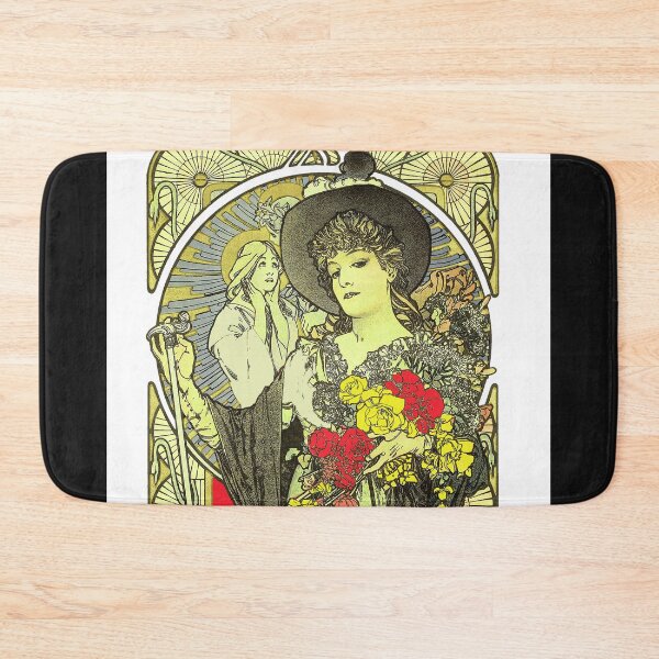 Item preview,  Remixed Art Nouveau  La Tosca Sarah Bernhardt by Alphonse Maria Mucha  designed and sold by Tamas Das.