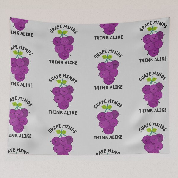 Artikelvorschau, Grape Minds, denken gleich entworfen und verkauft von LGMmugsdesign.